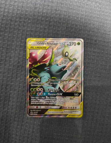 Celebi e Venusaur-GX (SM167/250) carta pokémon TCG