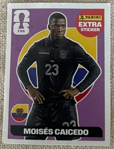 Figurinha Copa 2026 Moisés Caicedo