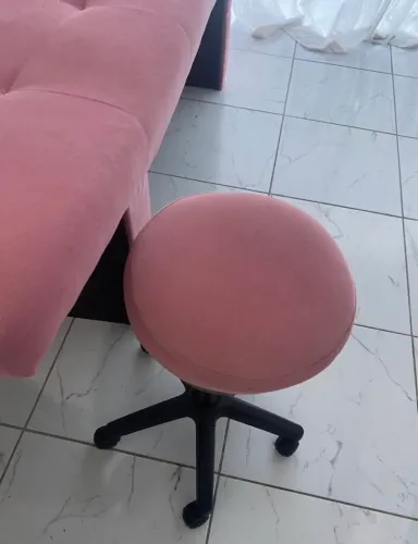 Maca estética e banquinho