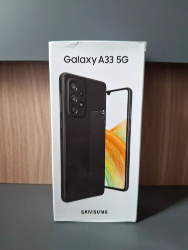 Galaxy A33 5G 128gb preto, Seminovo.