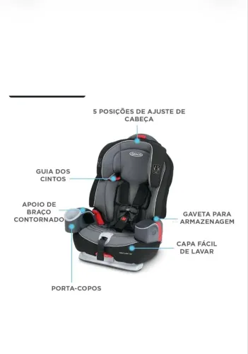 Cadeirinha para carro Graco