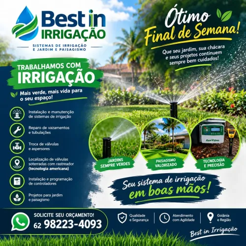 Irrigacao e reparos