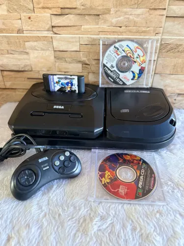 SEGA CD TecToy + Mega Drive 3 + Everdrive ( faço envio )