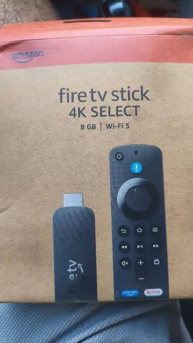 Fire TV Stick 4K Select 8GB com Alexa Controle por Voz Original Amazon