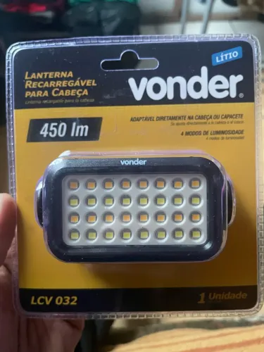 Lanterna recarregavel vonder