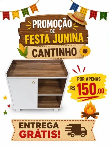 Cantinho do café em oferta de são João
