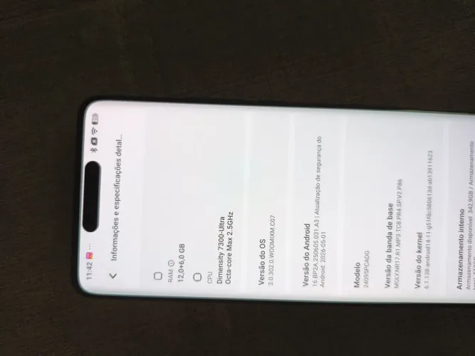Poco X7 512gb e 12 de memória ram