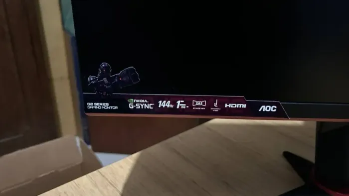 AOC Hero 27" - Monitor Gamer, 144Hz IPS 1ms G-Sync Compatible 27G2, Preto