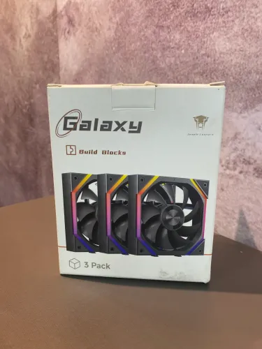 Kit de 3 Ventoinhas (Fans) Jungle Leopard Galaxy Prisma XH