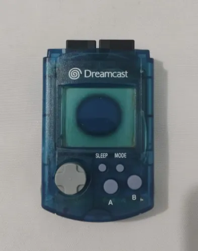 VMU azul translúcido original
