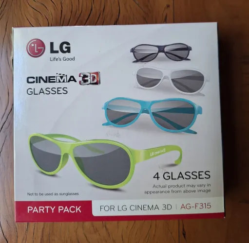 Oculos 3 D para TV LG. Originais. Novos.