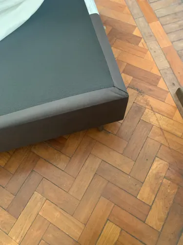 Cama nova tam Solteirão nova com cabeceira 