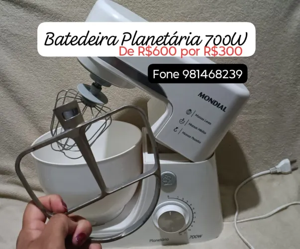 Batedeira de Bolo Planetária