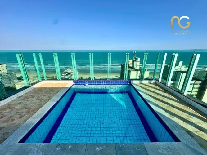 Cobertura à venda, 281 m² por R$ 2.500.000,00 - Tupi - Praia Grande/SP