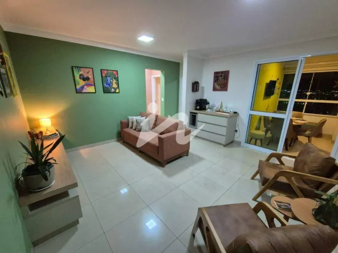 Apartamento residencial de 92 m² com 3 quartos e varanda gourmet no Santa Mônica