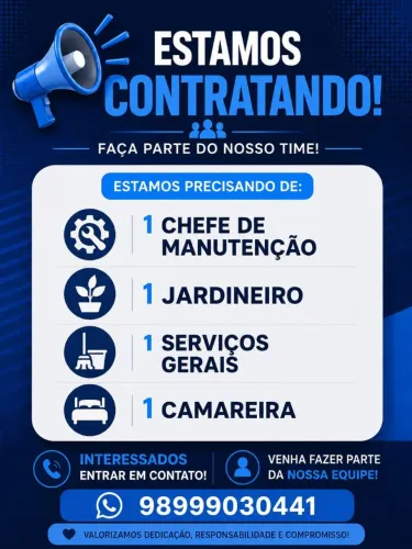 VAGAS COM INÍCIO IMEDIATO!!!