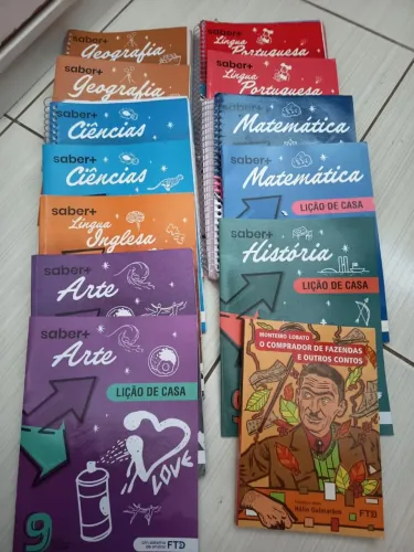Livro FTD 9° ano usado em perfeito estado.