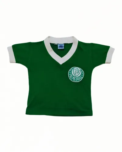 Camisa Palmeiras I Vintage Malharia Campeã Infantil