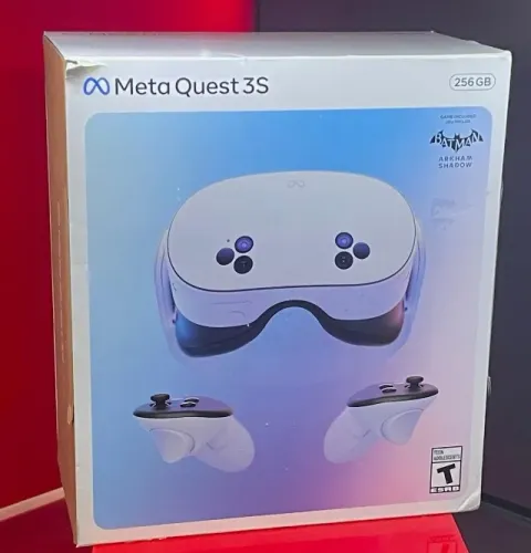 Meta Quest 3s - 256GB + Bundle Batman - Produto Novo Lacrado e Com Garantia