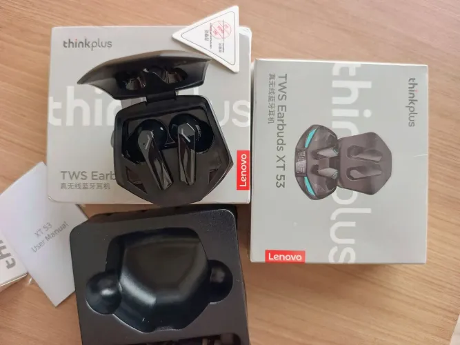 Fone de ouvido Lenovo TWS Earbuds XT 53 Pro Max, GM2 - Original