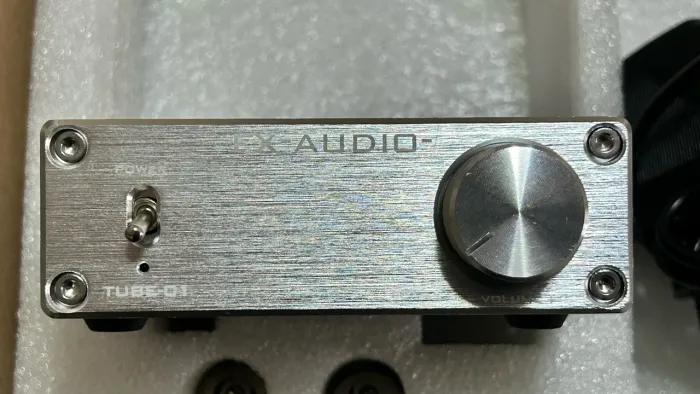 FX-AUDIO TUBE-01 - PRE AMPLIFICADOR VALVULADO PRATA