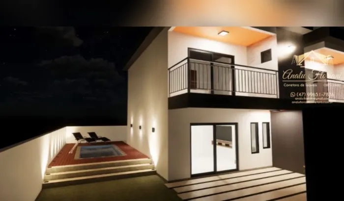 Sobrado com piscina