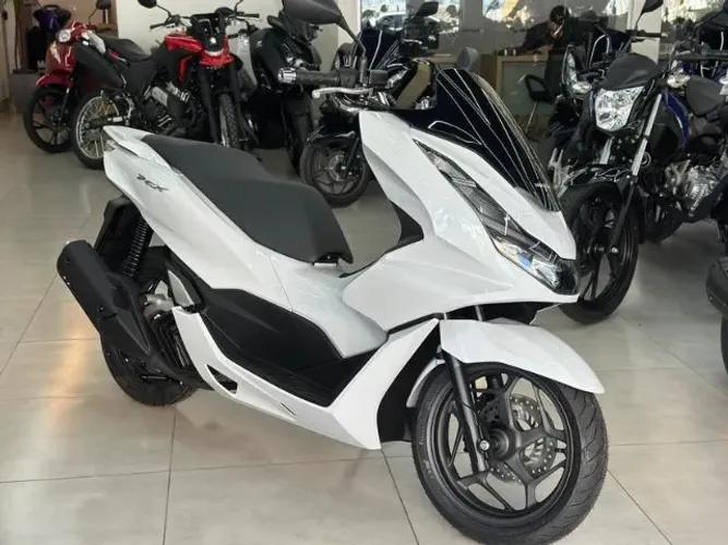 Honda PCX 160 cbs 2026 0Km Branca - Mepal Motos 