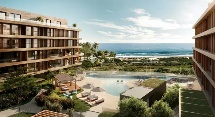 Cobertura 2 Dorm. Vista MAR Makai Beach Front Campeche com uma vaga de garagem.