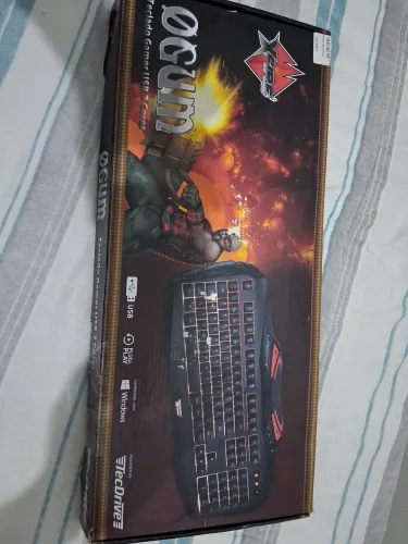 Vendo teclado gamer rgb semi mecânico