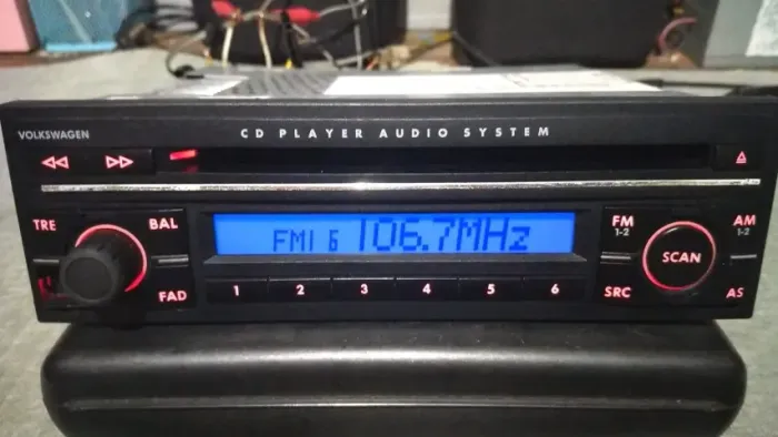 Rádio Automotivo Cd Player Volkswagen (LEIA)