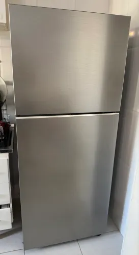 Geladeira Samsung Frost Free 391L inox duplex RT38