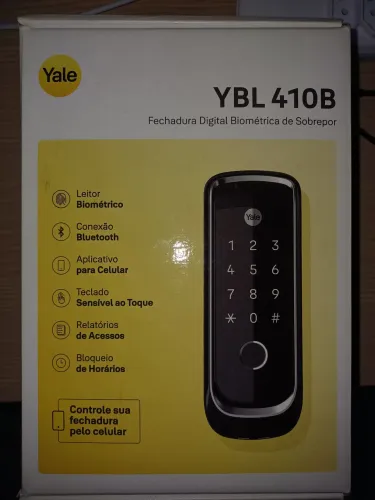 Fechadura eletrônica Sobrepor