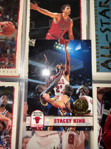 Stacey King 1993-94 NBA Hoops 5th Anniversary #29 - Chicago Bulls