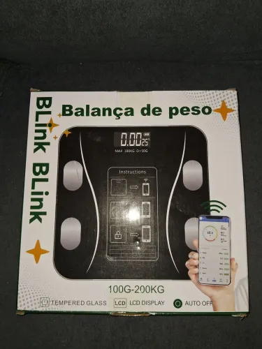 Balança Digital de Peso Blink Blink Novo