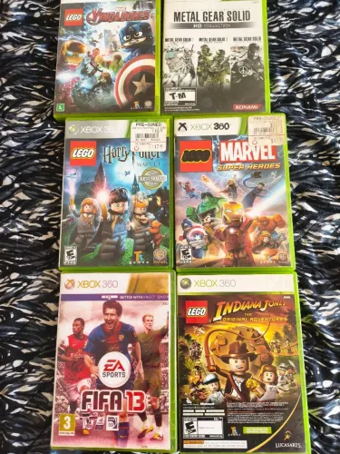 7 jogos originais Xbox 360
