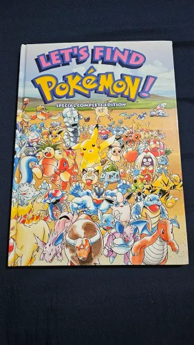 Livro Let's Find Pokémon Special Edition