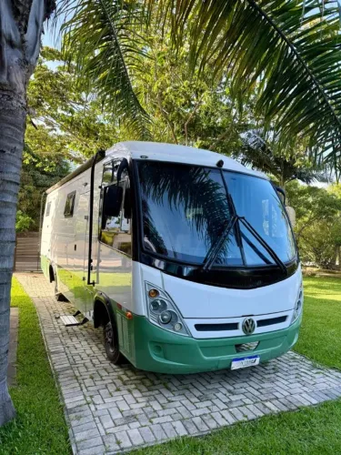 MOTORHOME VW 9.150 MAXBUS - COMPLETO E REVISADO