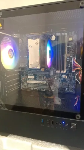 PC I5 4570 com 16 Gigas DDR3 SSD 120G gabinete novo na caixa
