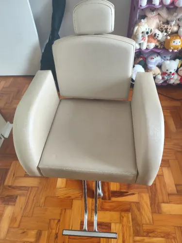 Cadeira para de cabeleireiro reclinável 