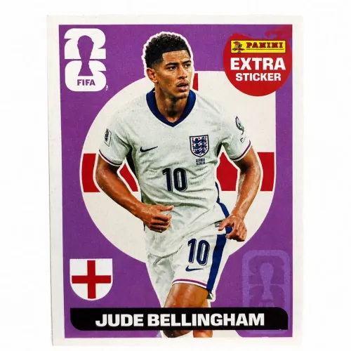 Jude Bellingham Extra Sticker Roxa Copa 2026 Panini