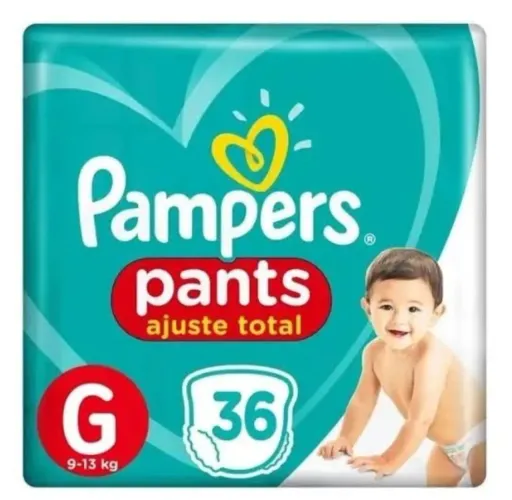 Fralda Pampers Pants G - 36 unidades (Shortinho) 