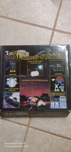 T-Max Dual Battery System (sistema de gerenciamento de bateria dupla), modelo DBS02