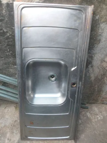 Pia de cozinha mede 1.20 Aço inox 