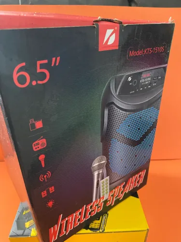 Caixa de Som Bluetooth KTS-1510S com Microfone