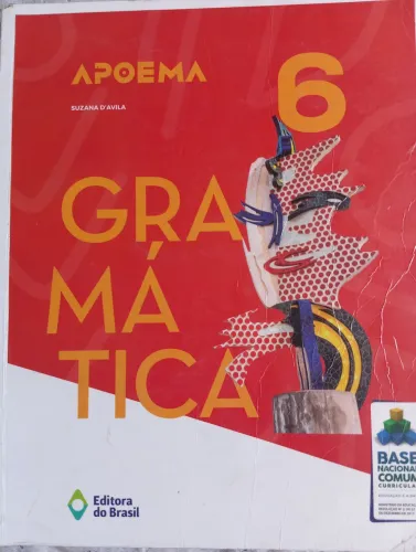 Livro de Gramática A Poema 6° Editora do Brasil 