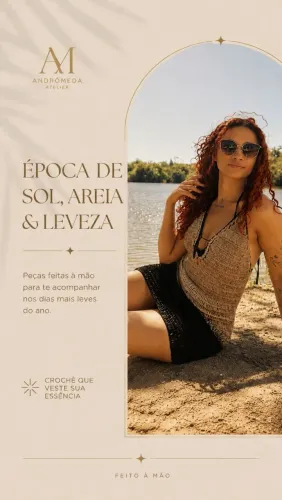 Vestido de crochê, handmade, saída de praia 