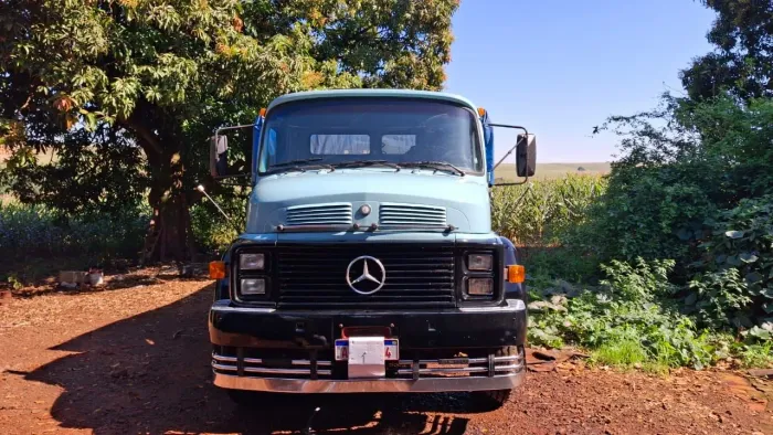 Caminhão Mercedes-Benz 1318 Ano 1989 Truck Graneleiro - Muito Conservado