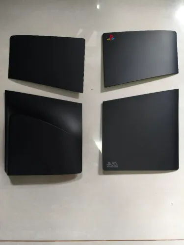 Faceplate Playstation 5 mídia física preto