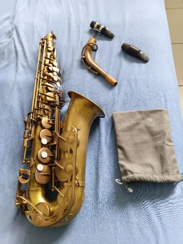 Saxofone alto vito - revisado regulado - qualidade