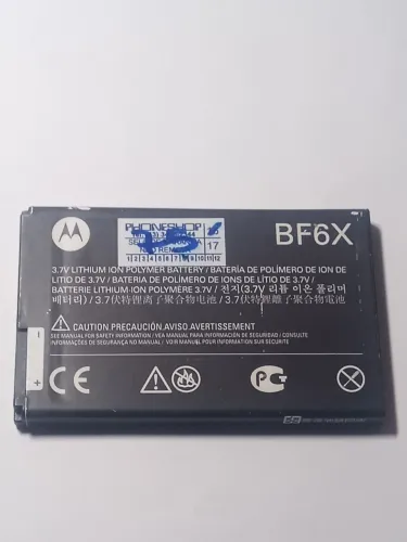 Bateria BF6X celular ironrock XT626 original de 1880mAh